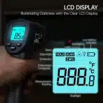 ERICKHILL Infrardeči Brezkontaktni Termometer –50 do 600 °C - slika 2