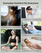 Bodyssey 3D Maska za Spanje z Nastavljivim Trakom - slika 5