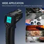 ERICKHILL Infrardeči Brezkontaktni Termometer –50 do 600 °C - slika 5