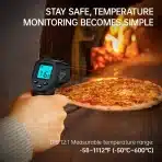 ERICKHILL Infrardeči Brezkontaktni Termometer –50 do 600 °C - slika 4
